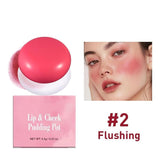 Lip & Cheek(Blush) - Korean Pudding Pot Long Lasting