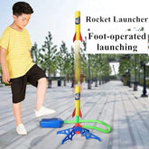 Rocket Air Pressure Toy Outdoor Activity for Kids
