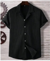Men's Ice Silk Quick-Drying Shirt Black