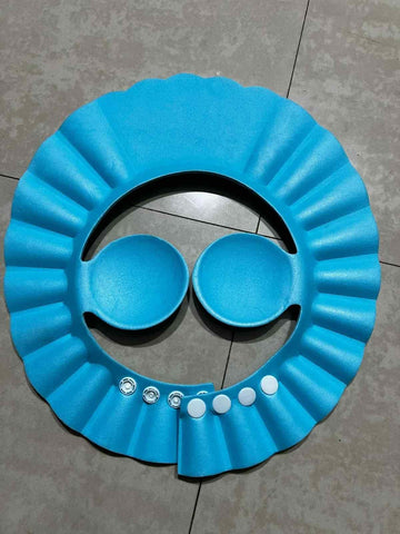 Baby Adjustable Safe Bathing Shower Cap (Pack of 2)