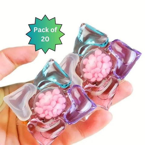 5 In 1 Laundry Detergent Soap Pods (Pack of 20)